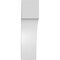 Ekena Millwork 6-in. W x 10-in. D x 22-in. H Westlake Architectural Grade PVC Knee Brace BRCP06X10X22WTL - alternate 2
